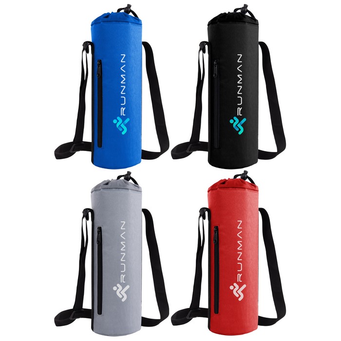 JH30049 Aqua Sling Insulated Bottle Carrier Wit...